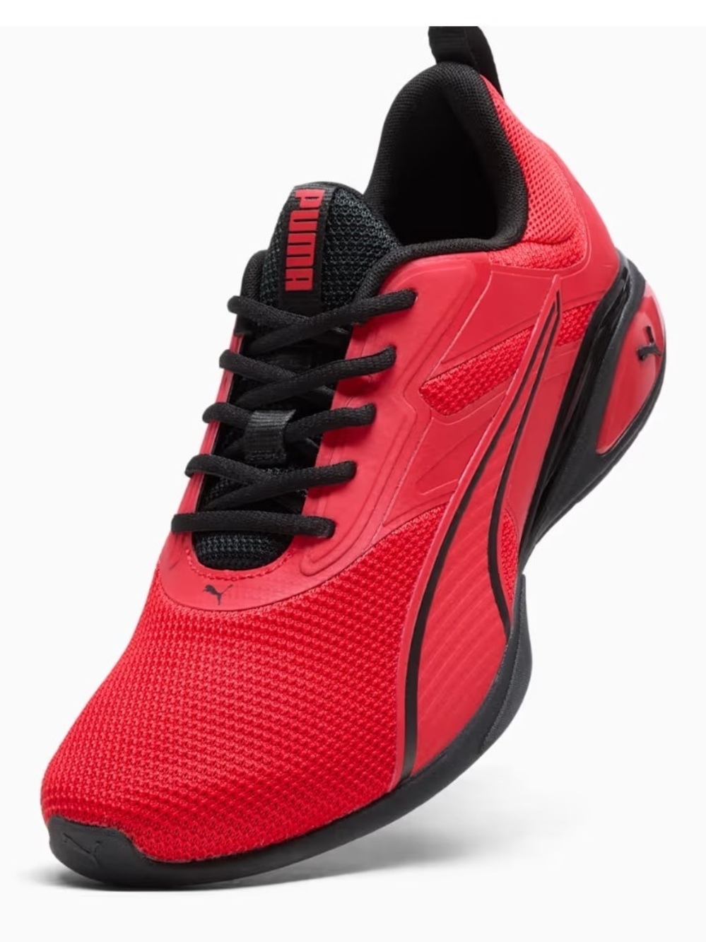Puma Red & Black Athletic Sneaker